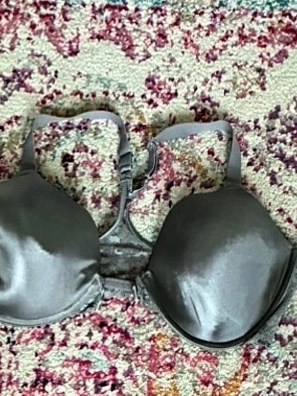 Worn Gray Bra